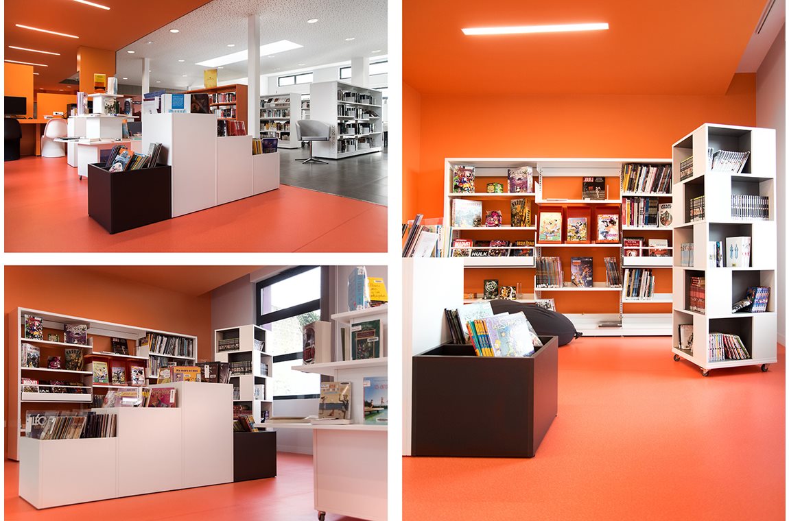 Oye-plage Public Library, France - Public library