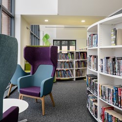 Öffentliche Bibliothek Moulton, Grossbritannien