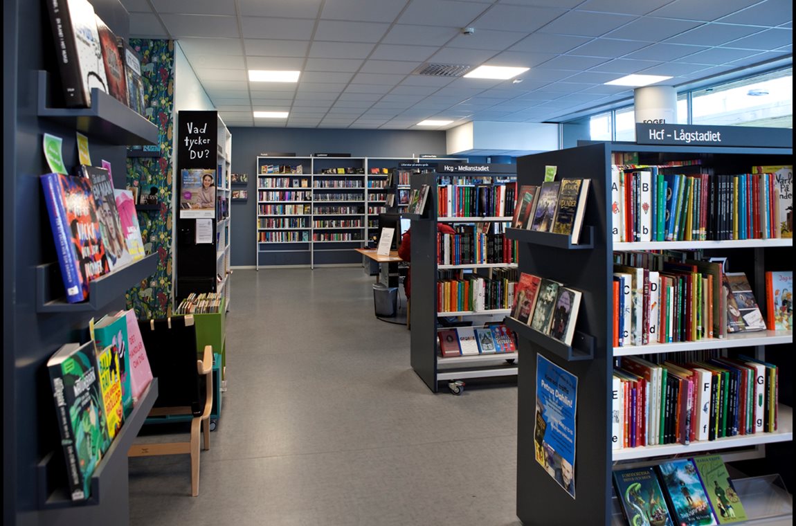 Öffentliche Bibliothek Fruängen, Schweden - Öffentliche Bibliothek