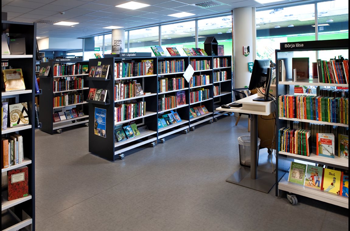 Fruängen bibliotek, Sverige - Offentliga bibliotek