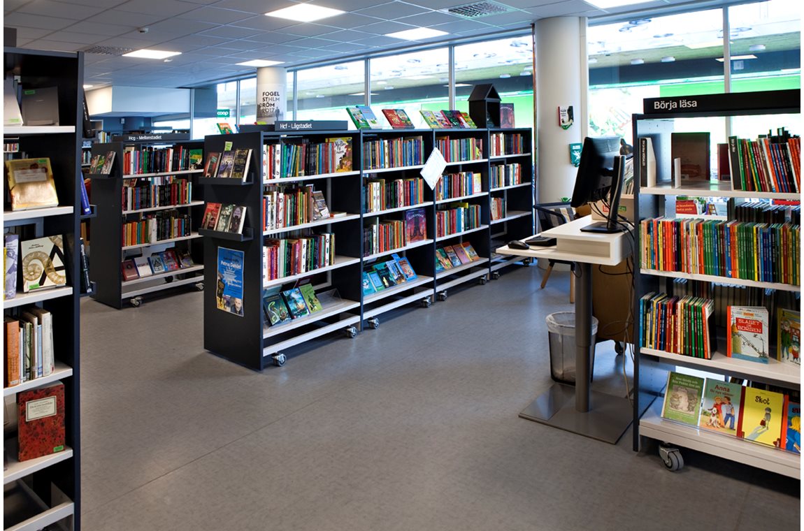 Fruängen Public Library, Sweden - Public libraries
