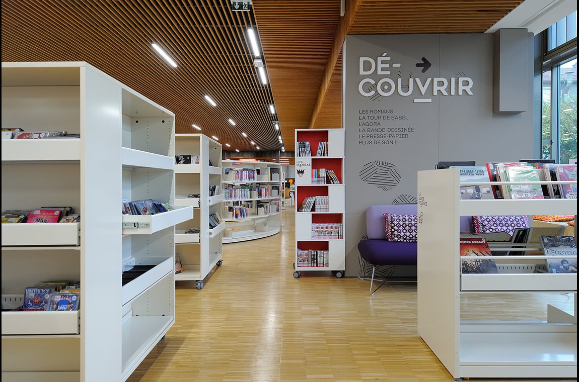 Lyon Gerland Public Library, France - Public library