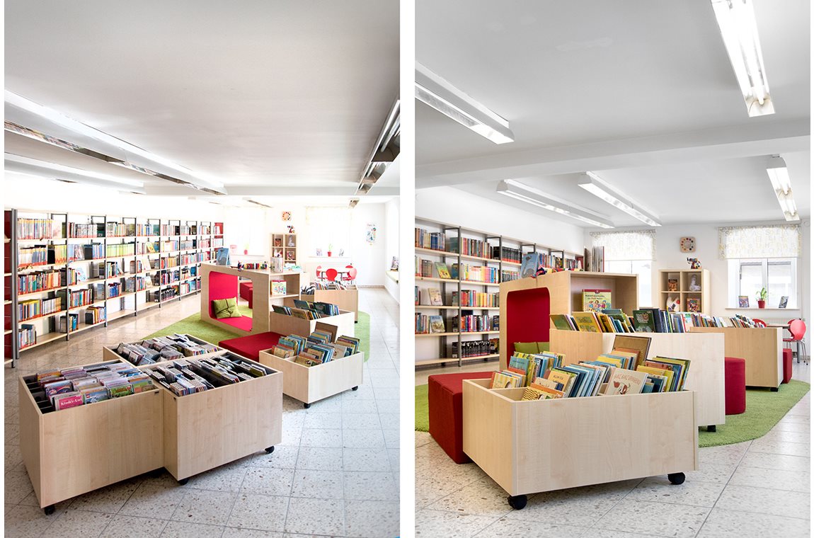Markt Bechhofen Bibliotek, Tyskland - Offentligt bibliotek