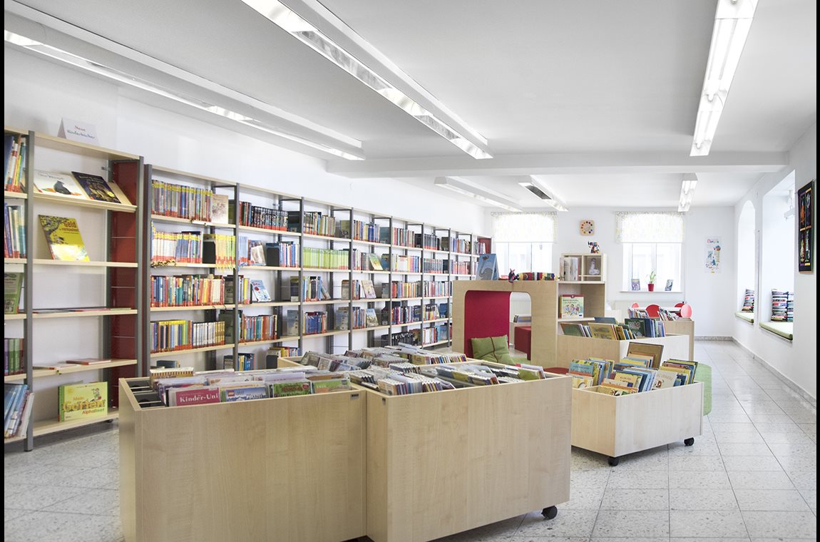 Markt Bechhofen Bibliotek, Tyskland - Offentligt bibliotek