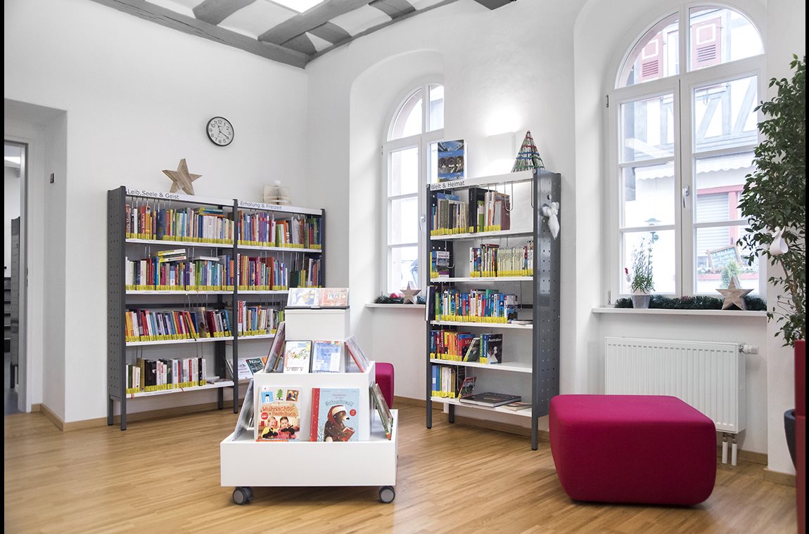 Openbare bibliotheek Zwingenberg, Duitsland - Openbare bibliotheek