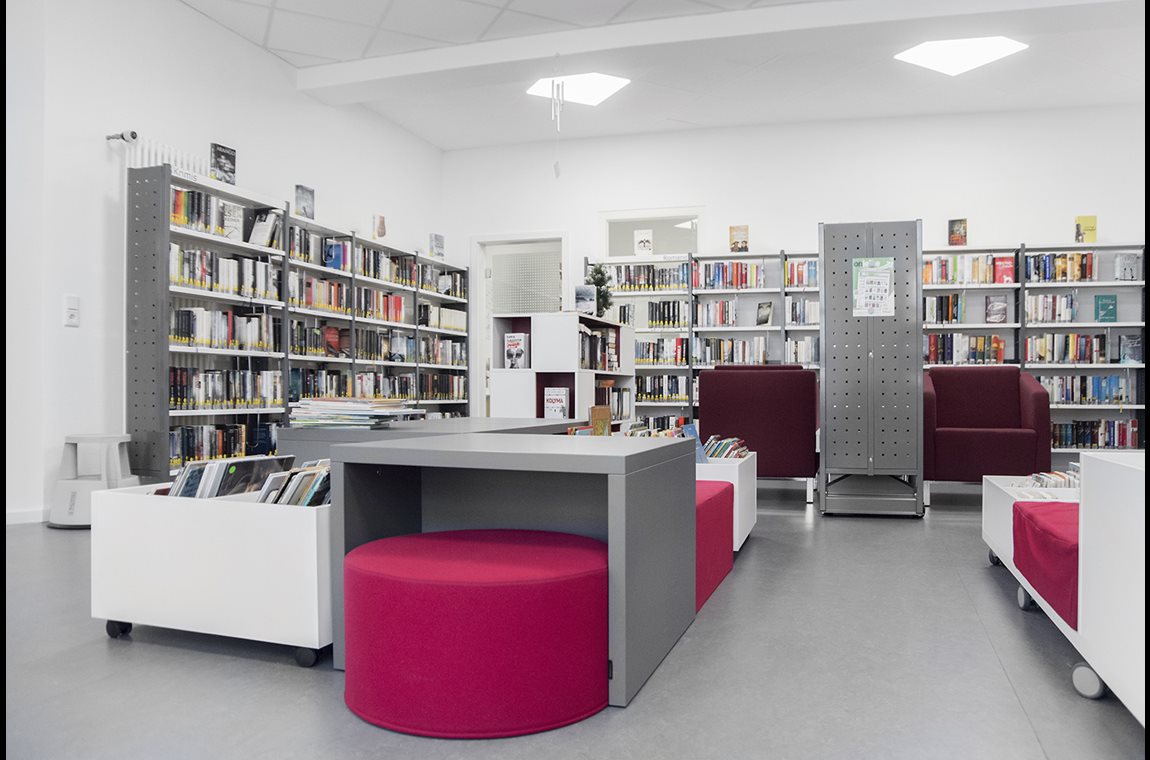 Zwingenberg Bibliotek, Tyskland - Offentligt bibliotek