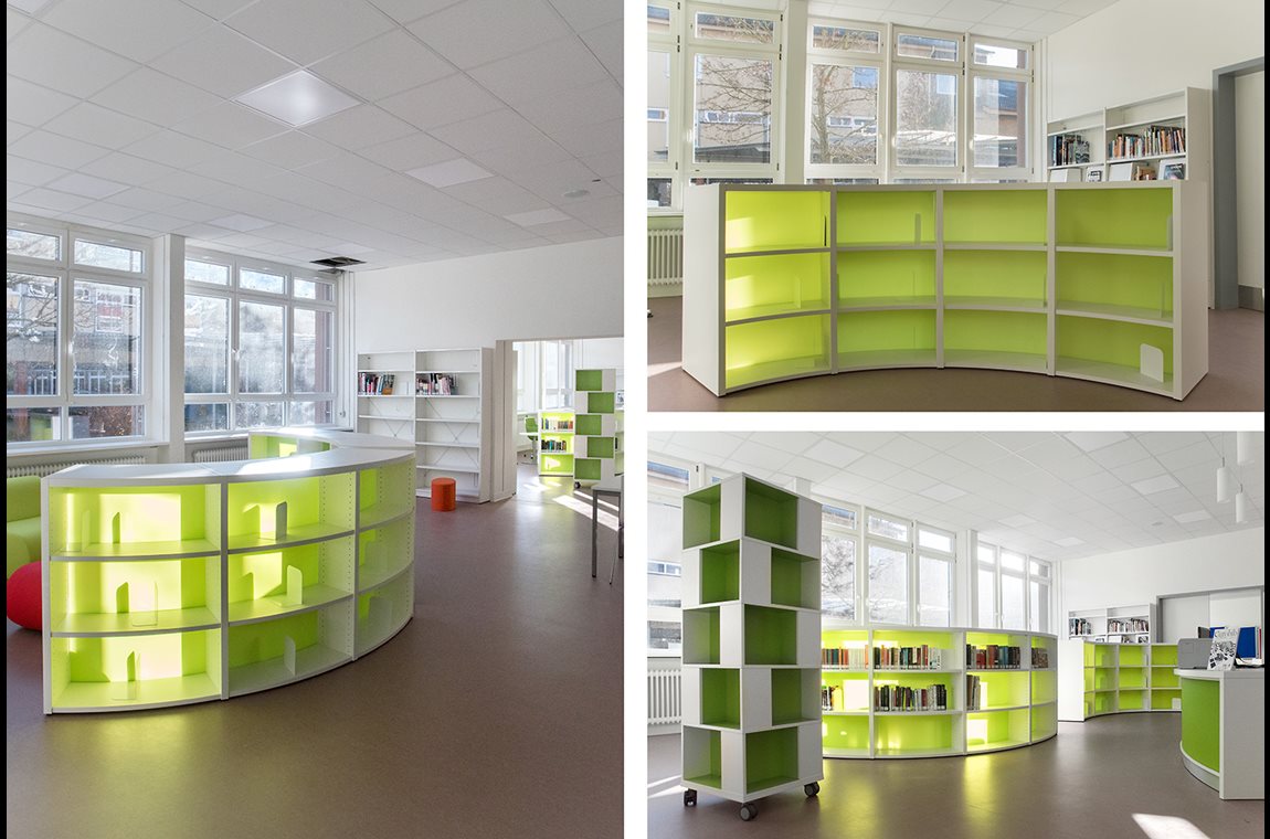 IGS Eisenberg, Germany - School library