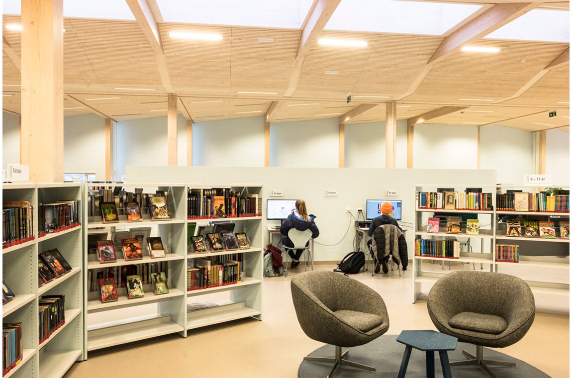 Openbare bibliotheek Grimstad, Noorwegen - Openbare bibliotheek