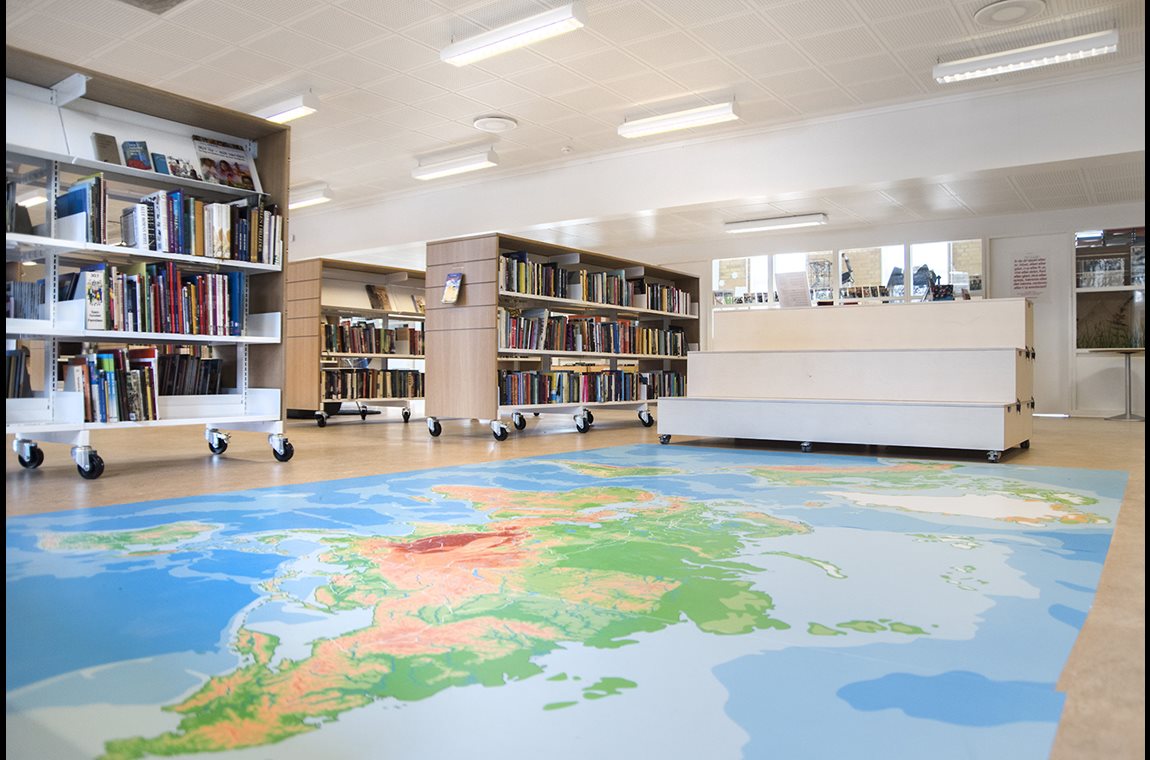 Engstrandskolen, Hvidovre, Denemarken - Schoolbibliotheek