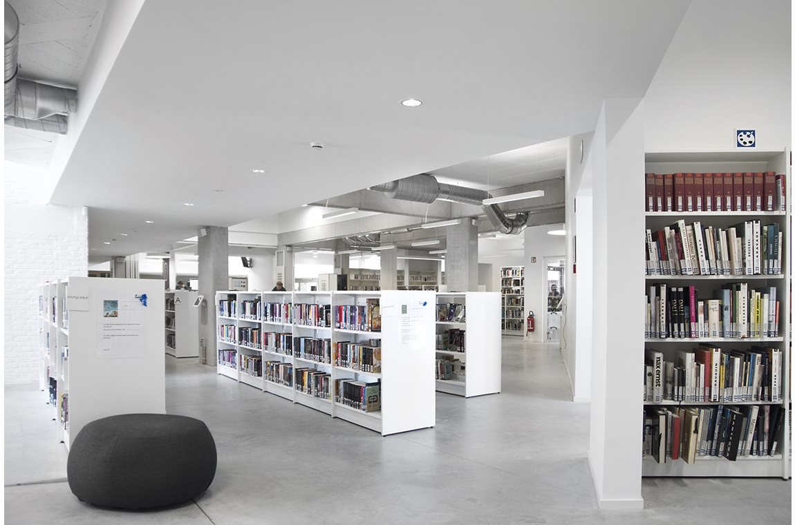 Nijlen Bibliotek, Belgien - Offentligt bibliotek