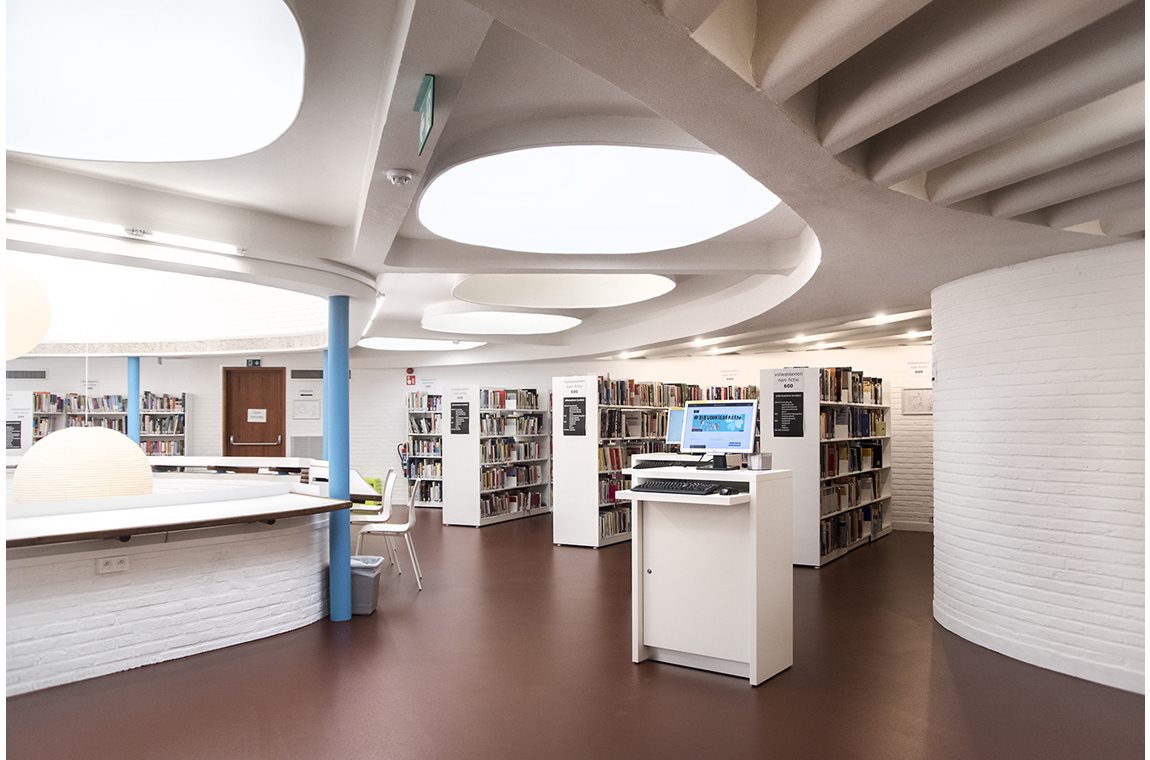 Schoten Bibliotek, Belgien - Offentligt bibliotek