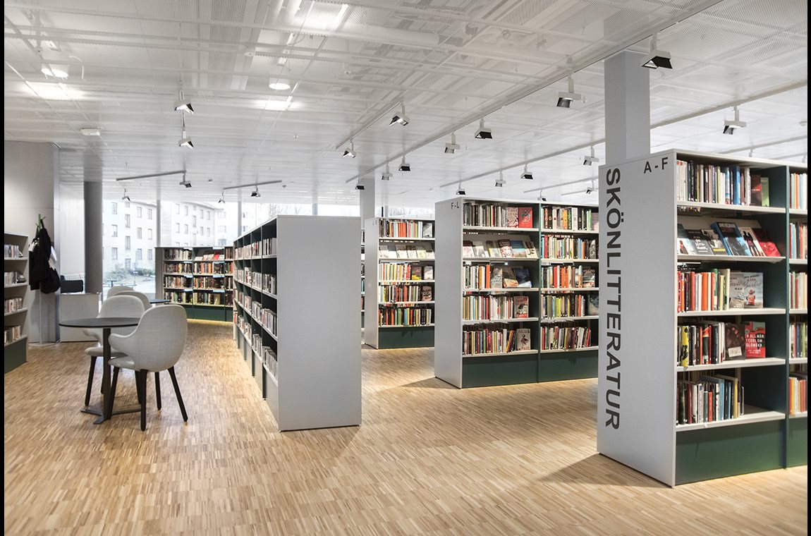 Bibliothèque municipale de Mölndal, Suède - Bibliothèque municipale et BDP