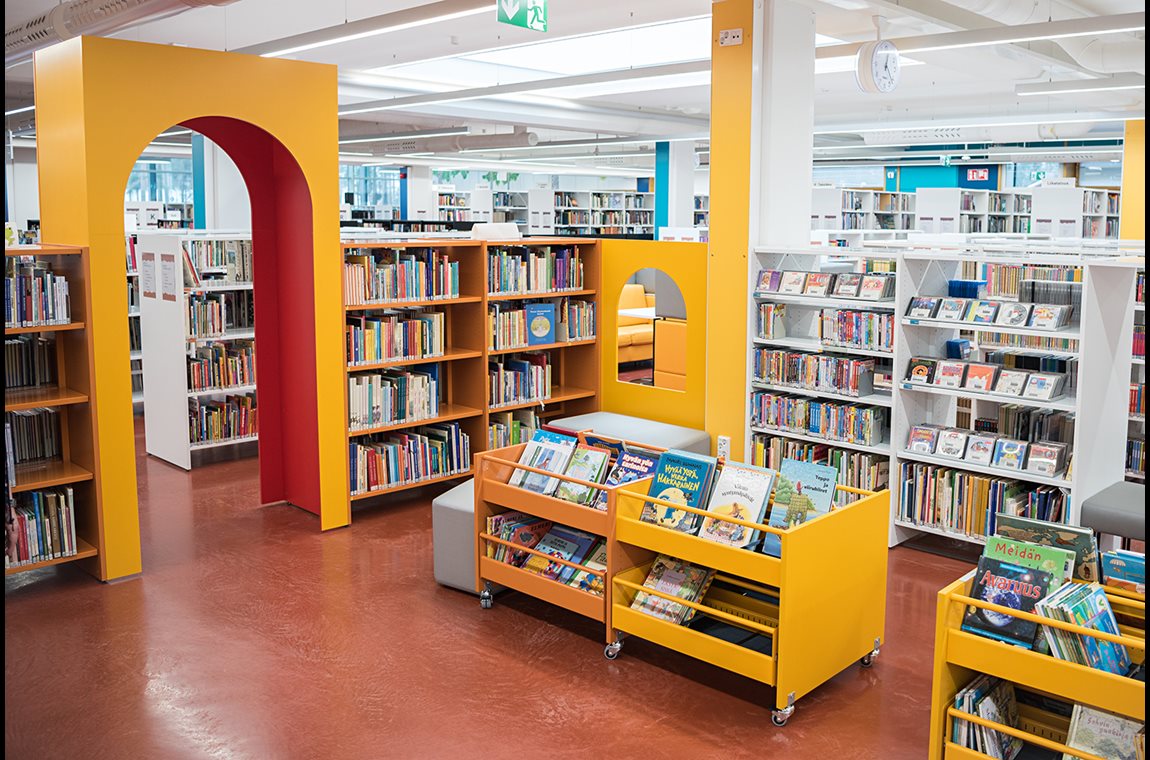 Kankaanpää Bibliotek, Finland - Offentligt bibliotek