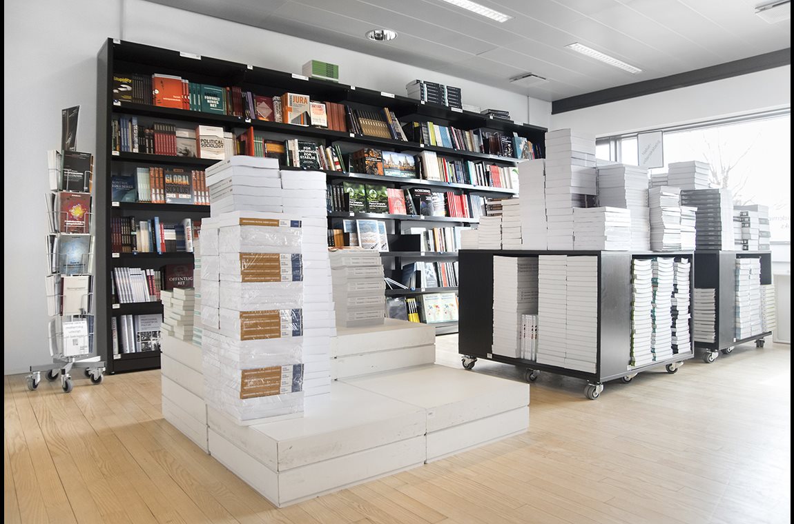 RUC boghandel, Roskilde, Danmark - Akademisk bibliotek