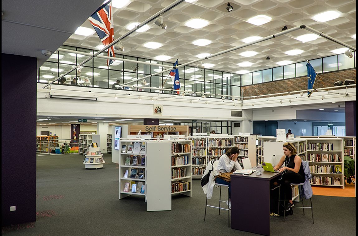 Sutton Bibliotek, Storbritannien - Offentligt bibliotek