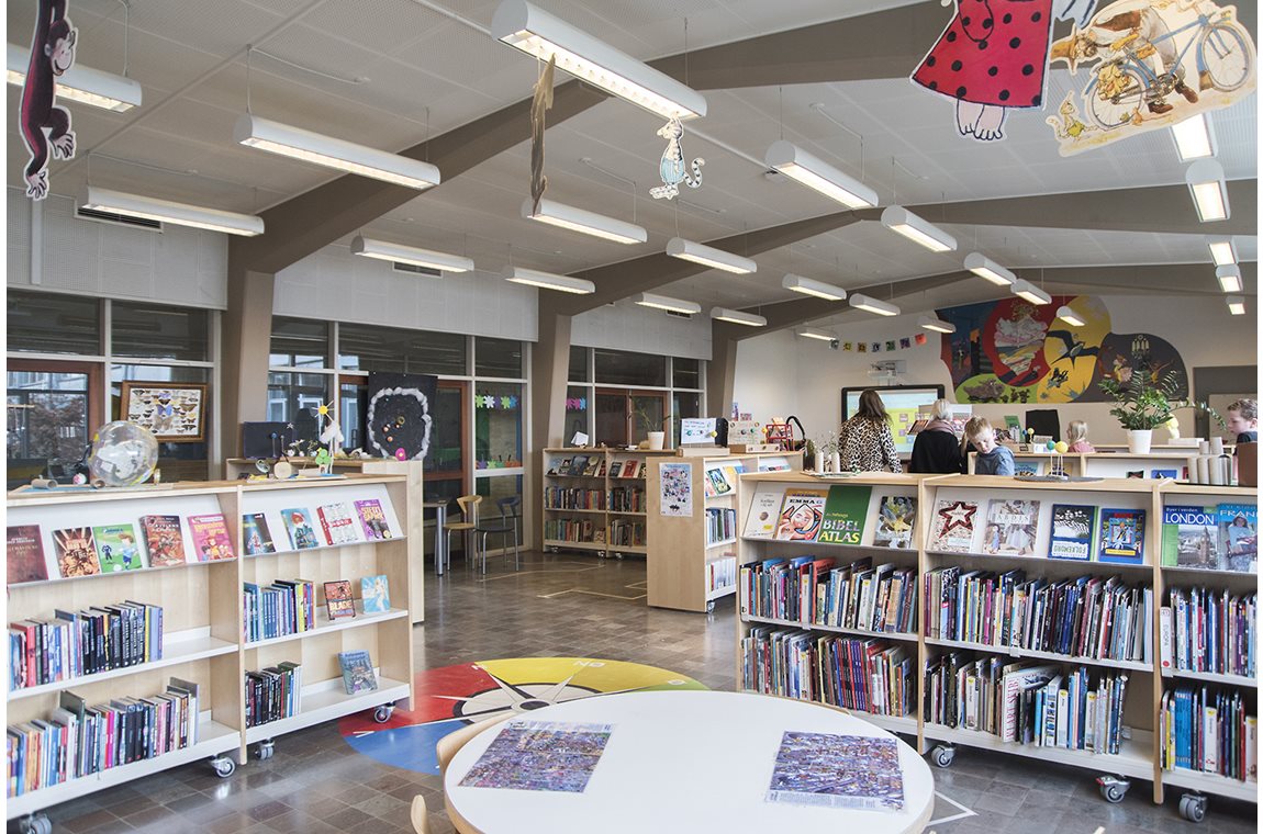 Præstemoseskolen, Hvidovre, Denmark - School libraries