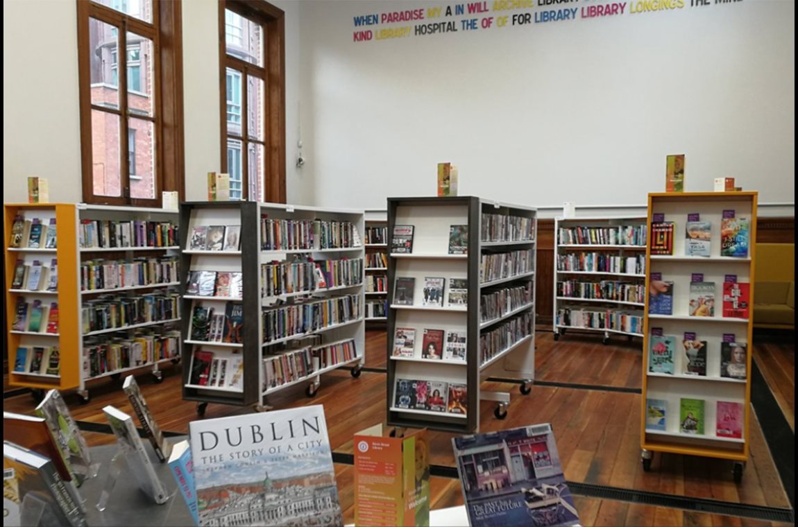 Öffentliche Bibliothek Kevin Street, Dublin, Irland - Öffentliche Bibliothek