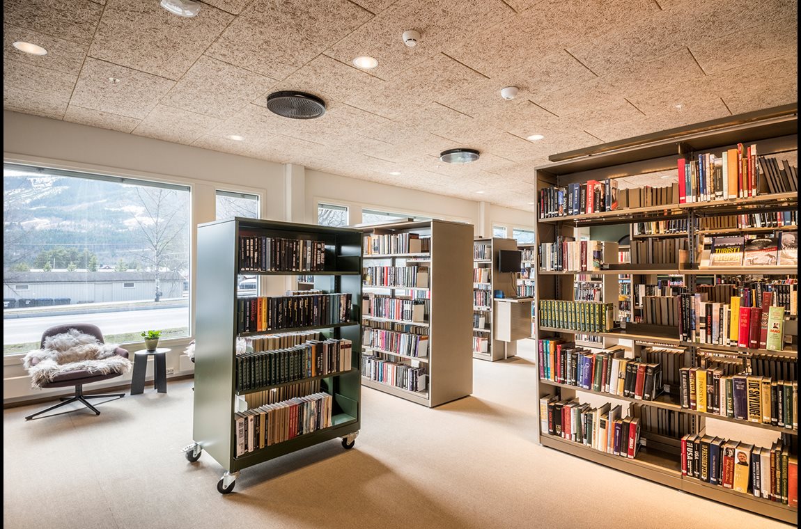 Öffentliche Bibliothek Ringebu, Norwegen - Öffentliche Bibliothek