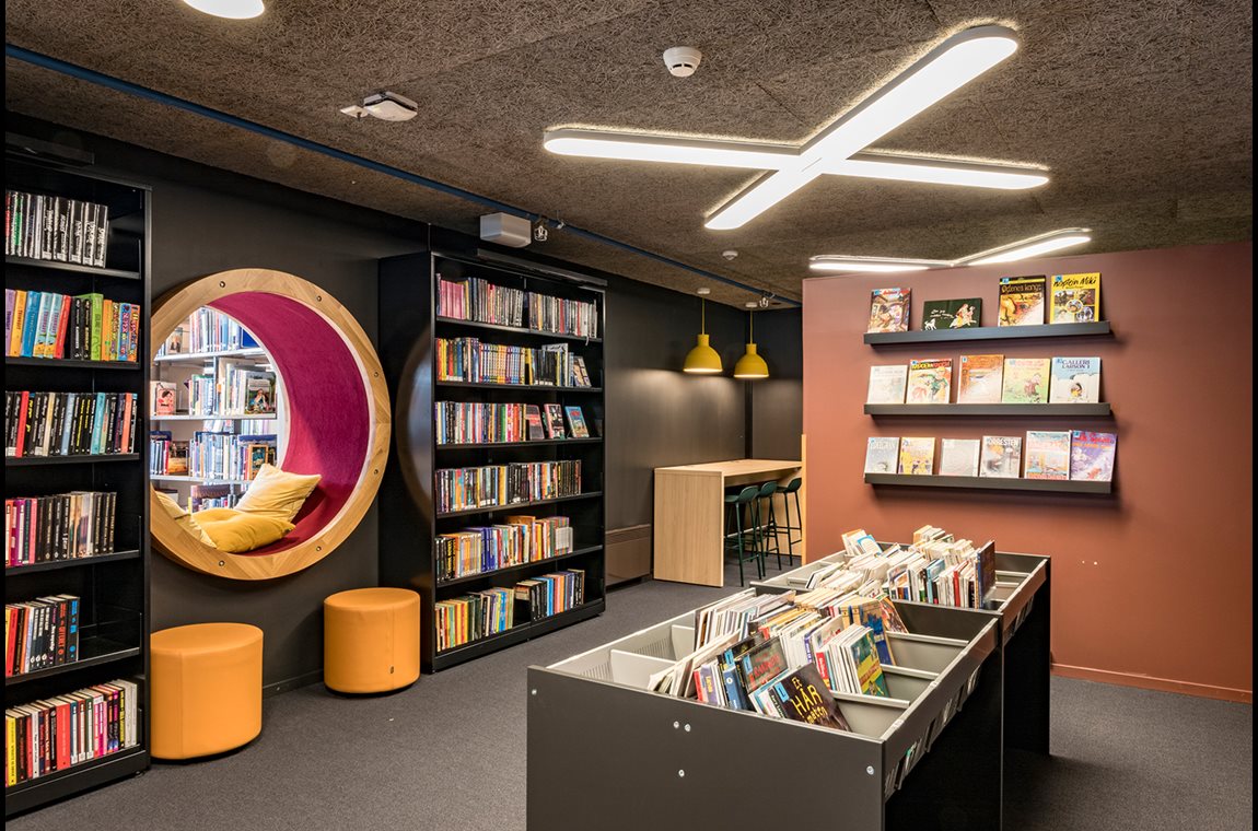 Openbare bibliotheek Ringebu, Noorwegen - Openbare bibliotheek