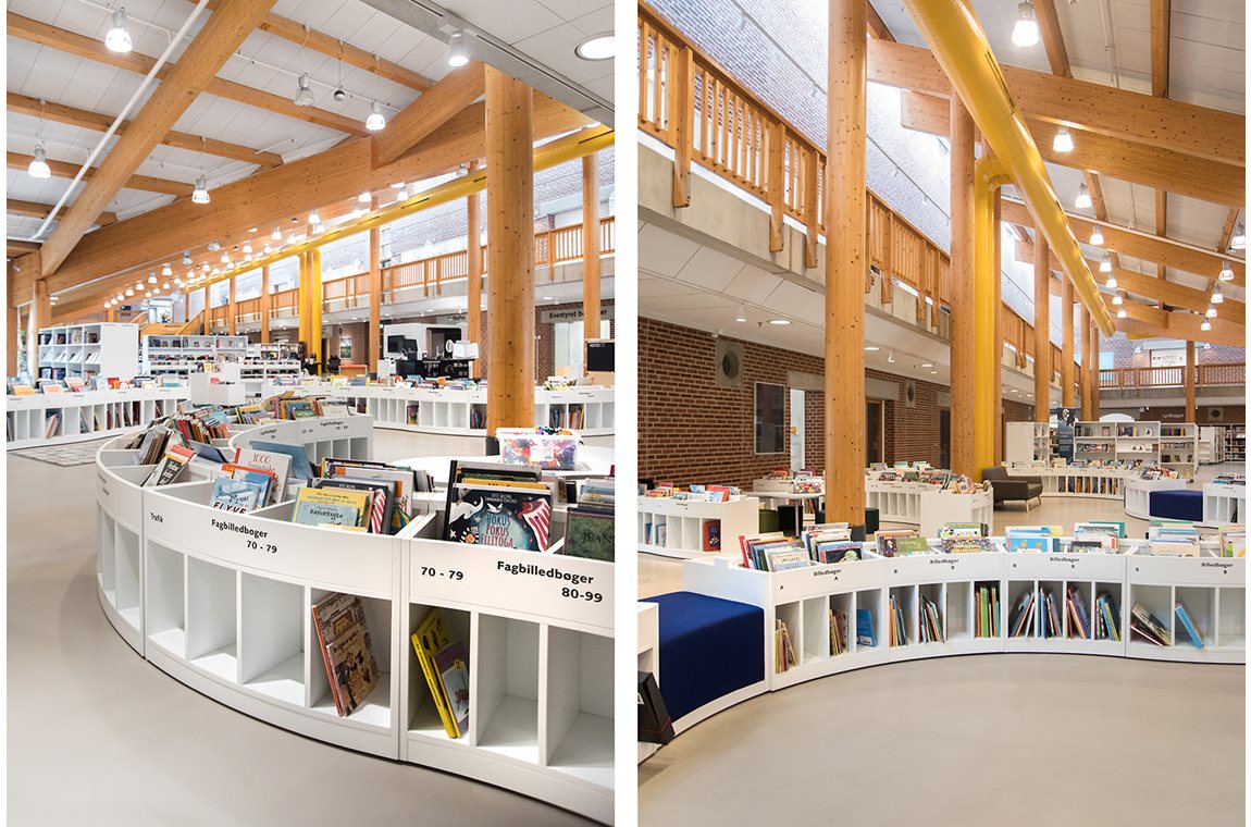 Bibliothèque municipale d’Esbjerg, Danemark - Bibliothèque municipale et BDP