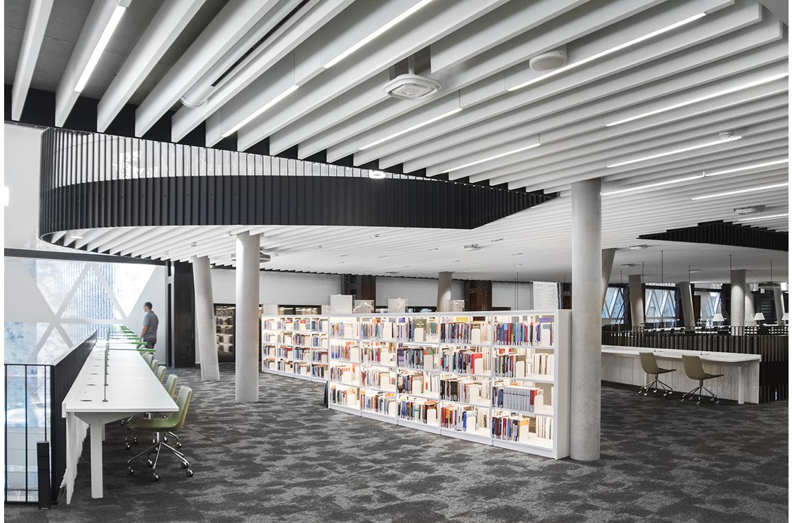 Luxembourg Universitet, Belval Campus, Luxembourg - Akademisk bibliotek
