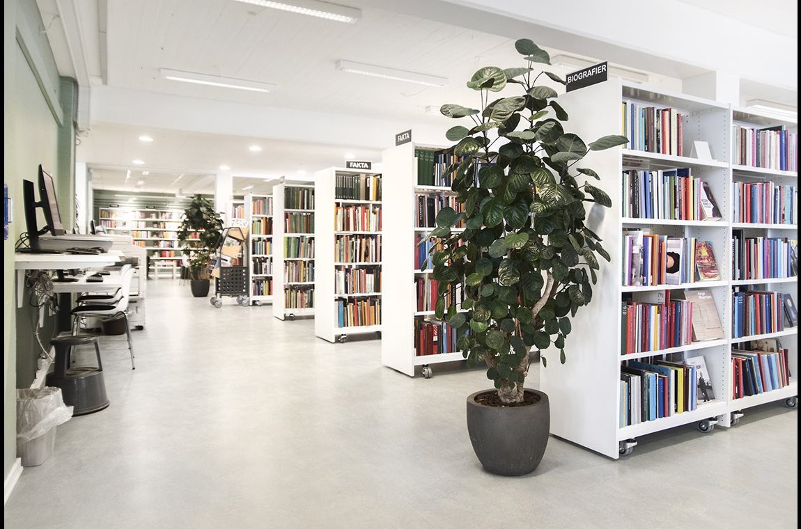 Bibliothèque municipale de Rødekro, Danemark - Bibliothèque municipale et BDP