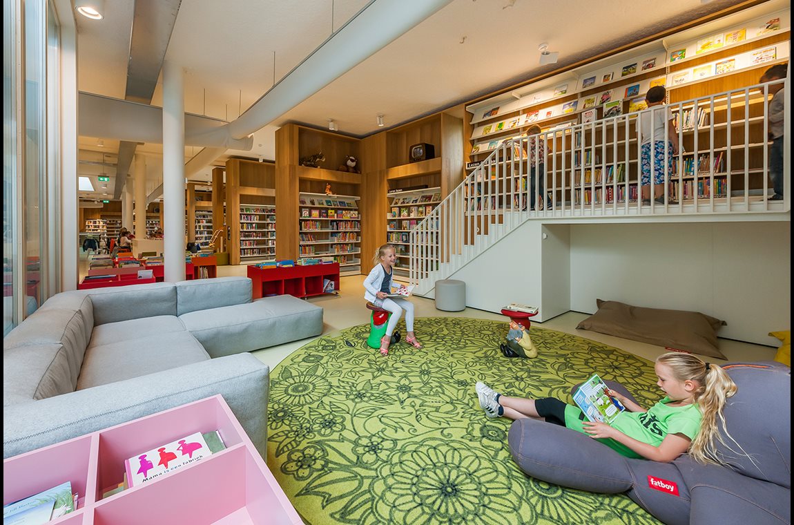Den Helder Bibliotek, Holland - Offentligt bibliotek