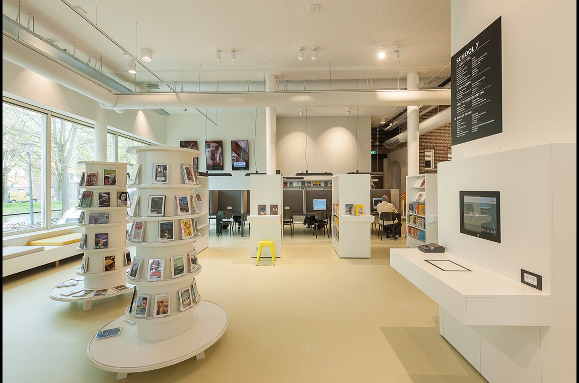 Den Helder Bibliotek, Holland - Offentligt bibliotek