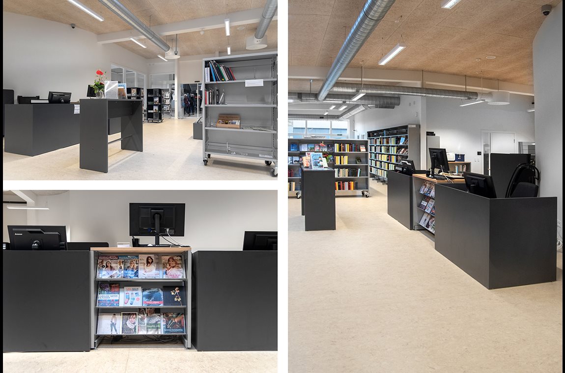 Gram bibliotek, Danmark - Offentliga bibliotek