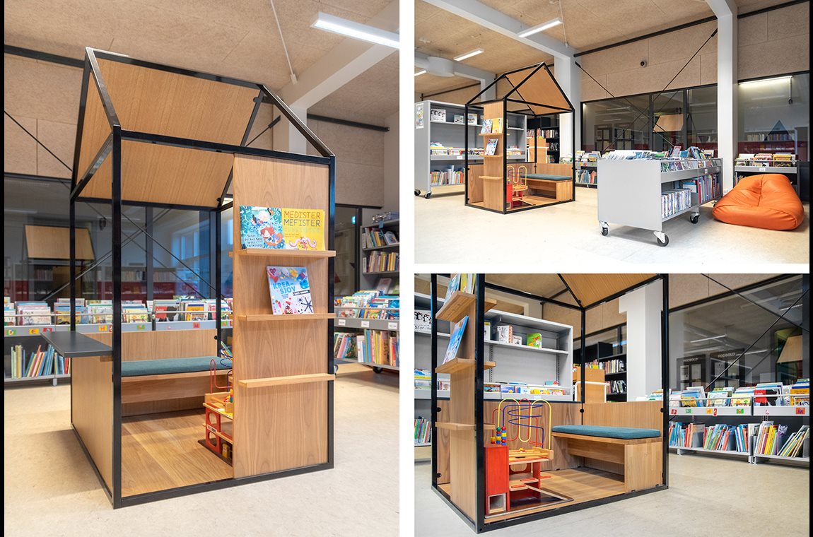 Openbare bibliotheek Gram, Denemarken - Openbare bibliotheek