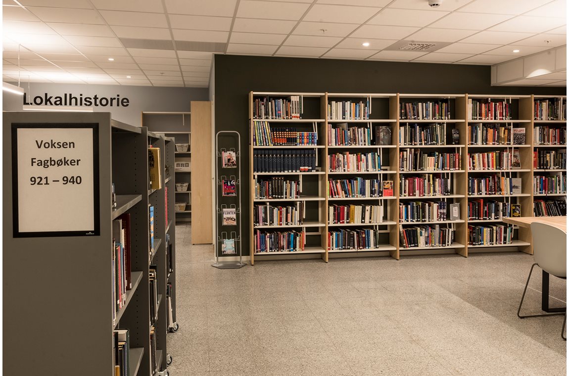 Openbare bibliotheek Trøgstad, Noorwegen - Schoolbibliotheek