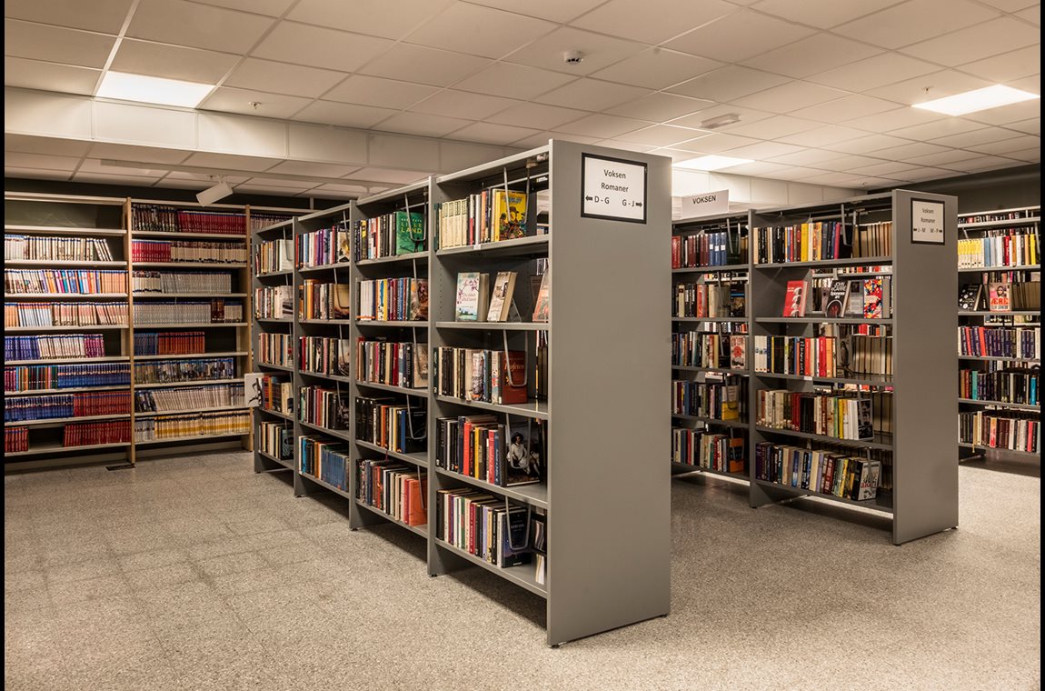 Openbare bibliotheek Trøgstad, Noorwegen - Openbare bibliotheek