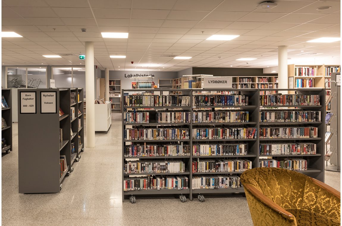 Bibliothèque municipale de Trøgstad, Norvège - CDI