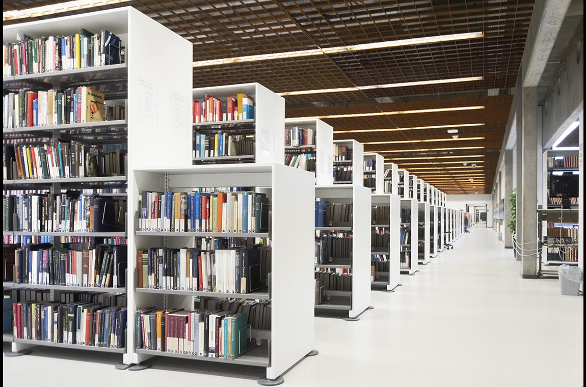 SDU Odense, Denemarken - Wetenschappelijke bibliotheek