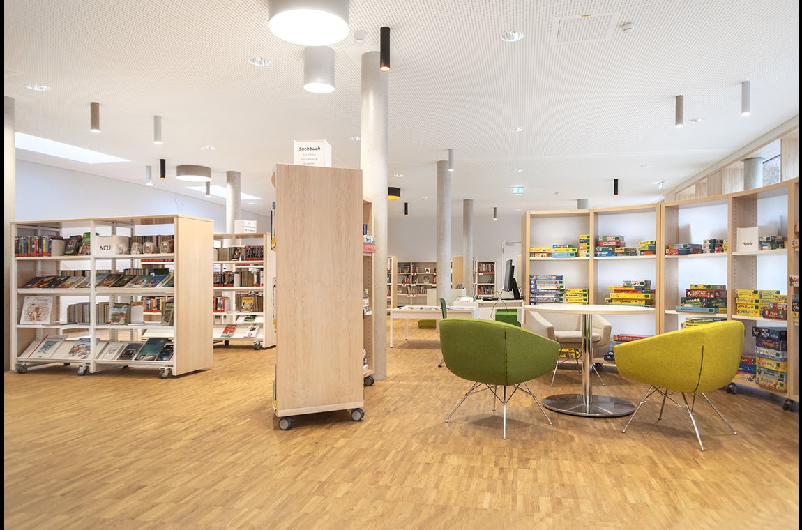 Marktheidenfeld Bibliotek, Tyskland - Offentligt bibliotek