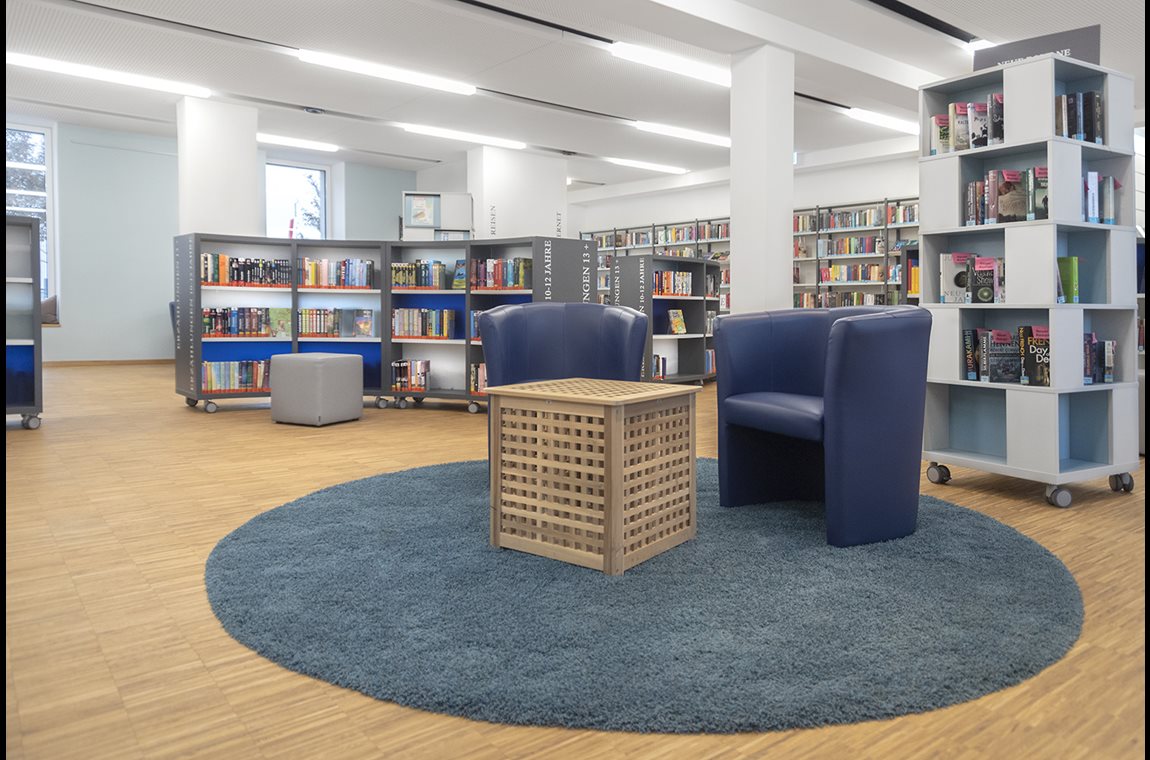 Buchloe bibliotek, Tyskland - Offentliga bibliotek