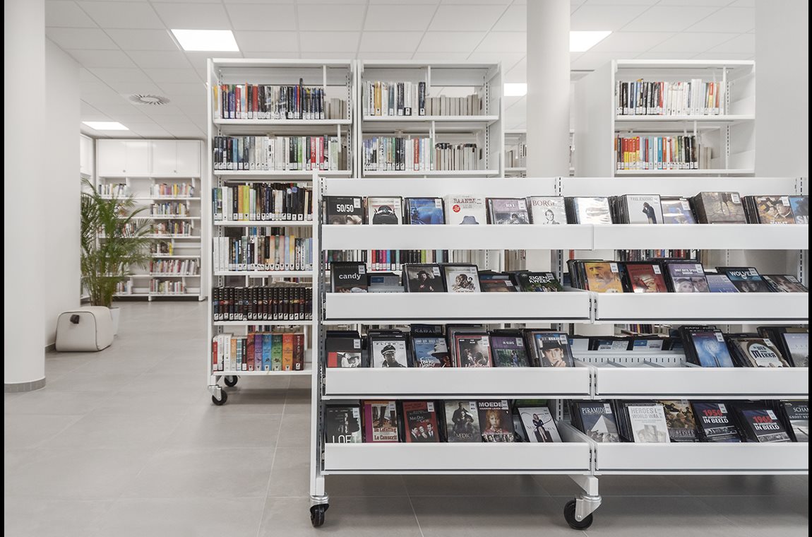 Bibliothèque municipale de Begijnendijk, Belgique  - Bibliothèque municipale et BDP