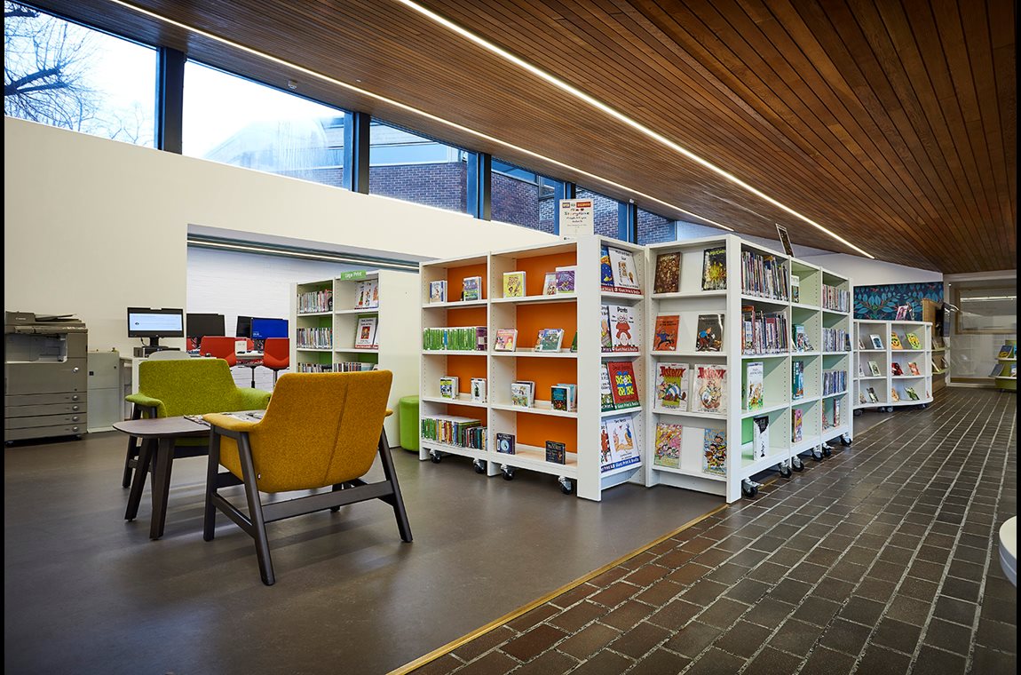 West Norwood bibliotek, London, Storbritannien - Offentliga bibliotek