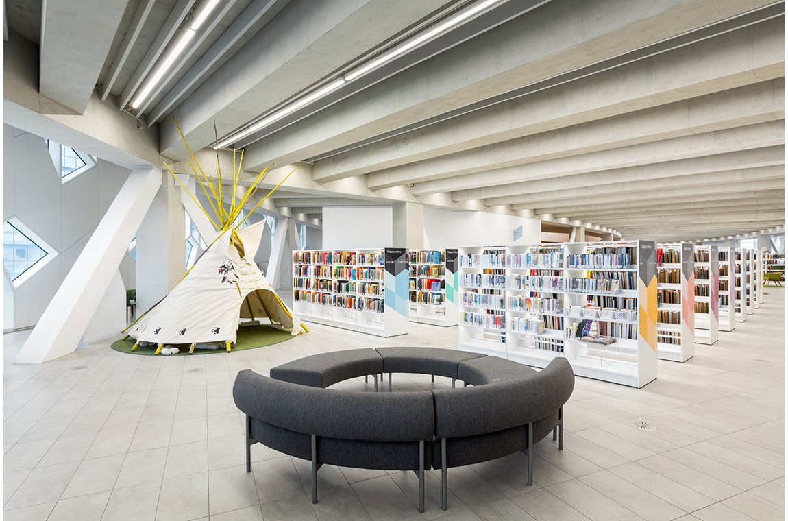 Öffentliche Bibliothek Calgary, Kanada - Öffentliche Bibliothek