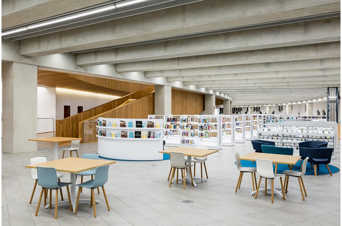 Bibliothèque municipale de Calgary, Canada - Bibliothèque municipale et BDP