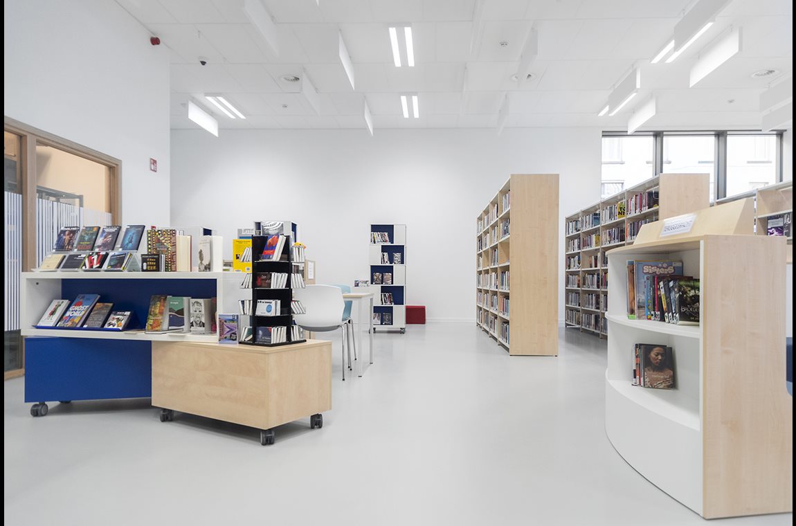 Koekelberg bibliotek, Belgien - Offentliga bibliotek