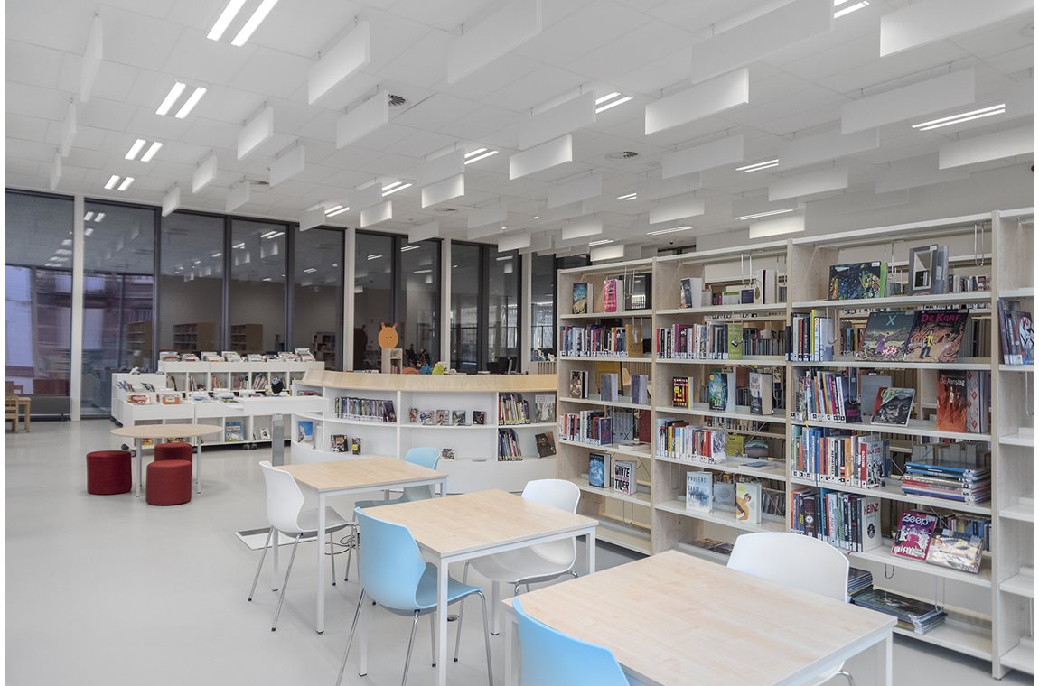 Koekelberg Bibliotek, Belgien - Offentligt bibliotek