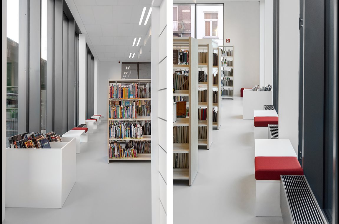 Öffentliche Bibliothek Koekelberg, Belgien - Öffentliche Bibliothek