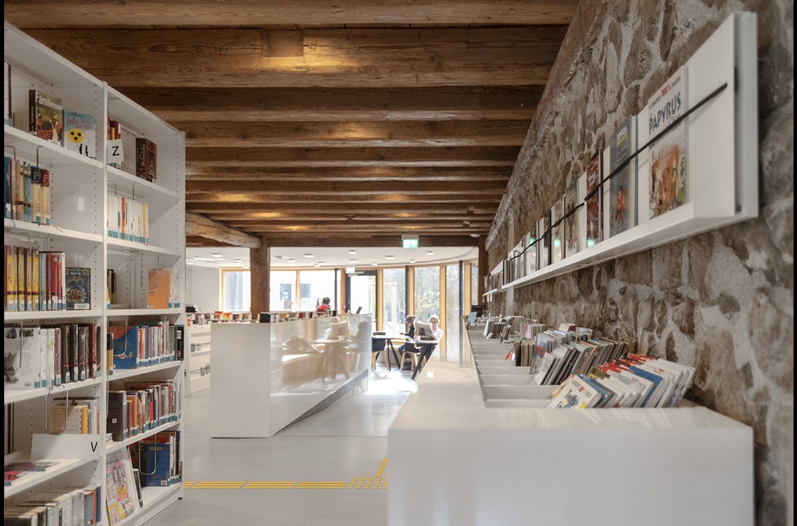 Kirchzarten Bibliotek, Tyskland - Offentligt bibliotek