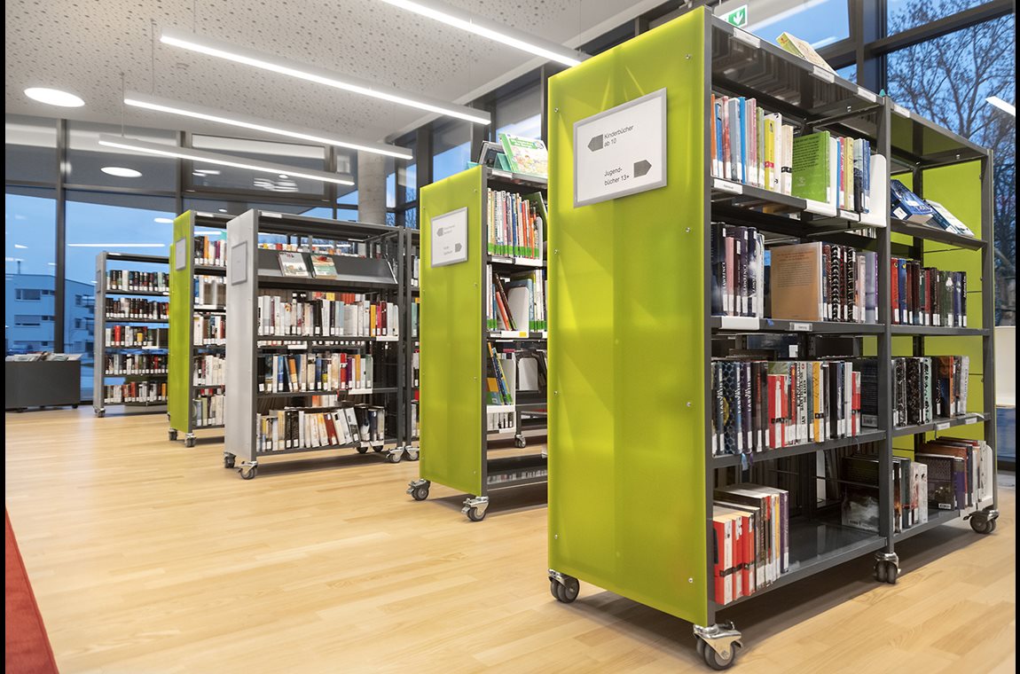 Bibliothéque municipale de Oberteuringen, Allemagne - Bibliothèque municipale et BDP