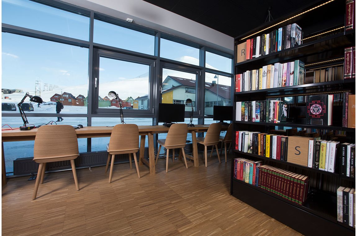 Longyearbyen Öffentliche Bibliothek, Norwegen - Öffentliche Bibliothek