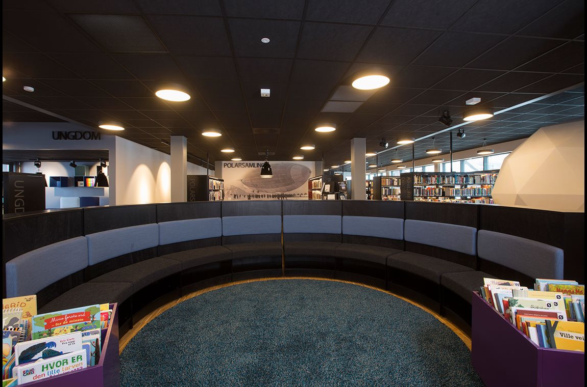 Longyearbyen Bibliotek, Norge - Offentligt bibliotek