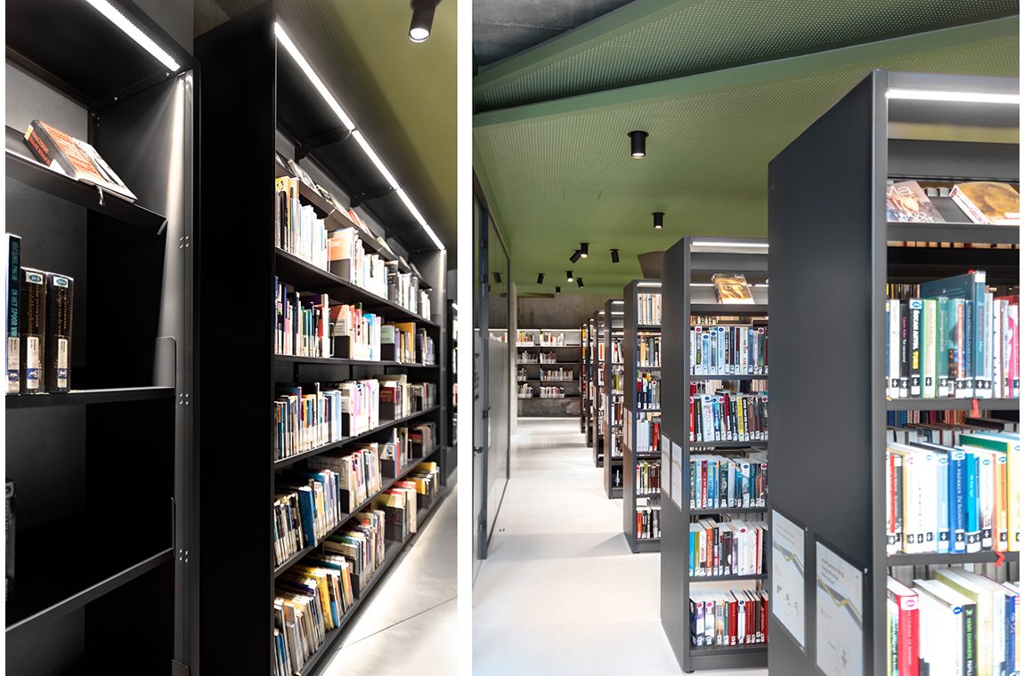 Bibliothéque municipale de Boom, Belgique - Bibliothèque municipale et BDP