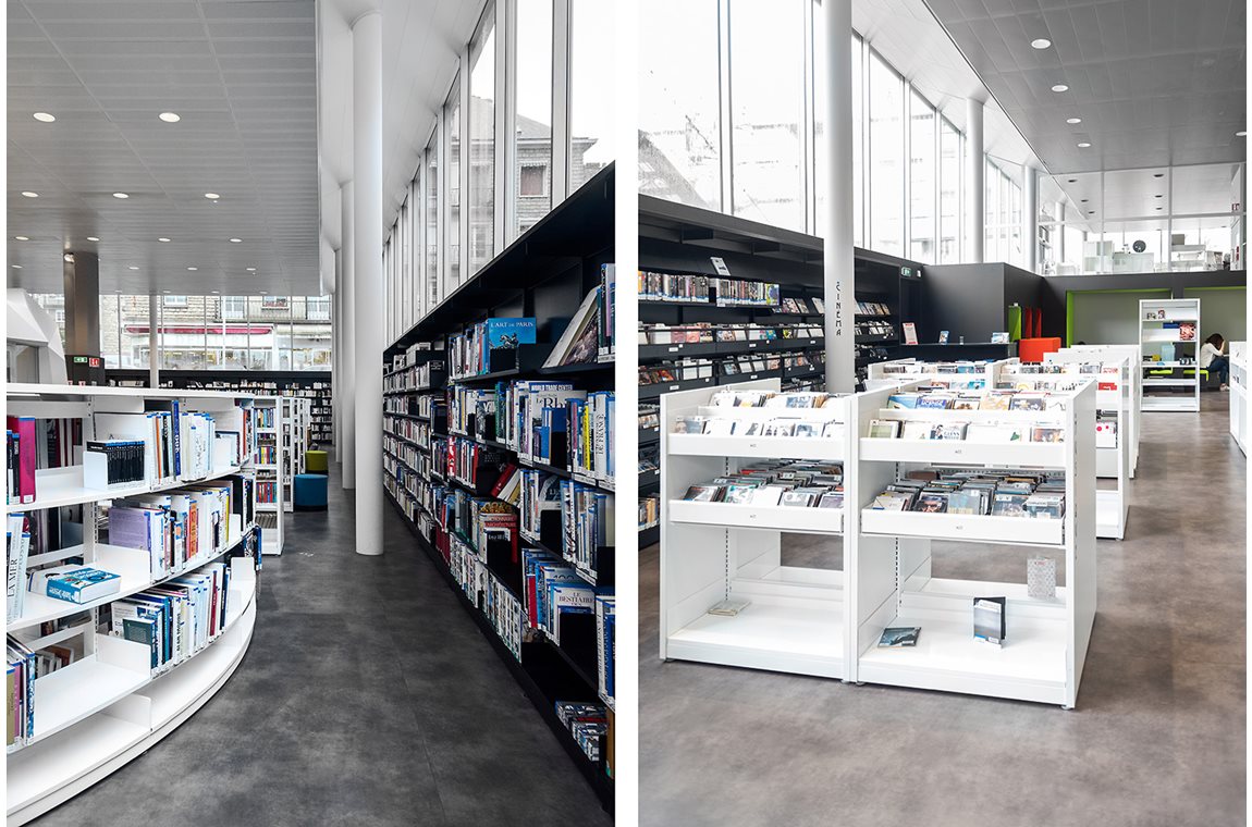 Bibliothéque municipale de Lisieux, France - Bibliothèque municipale et BDP