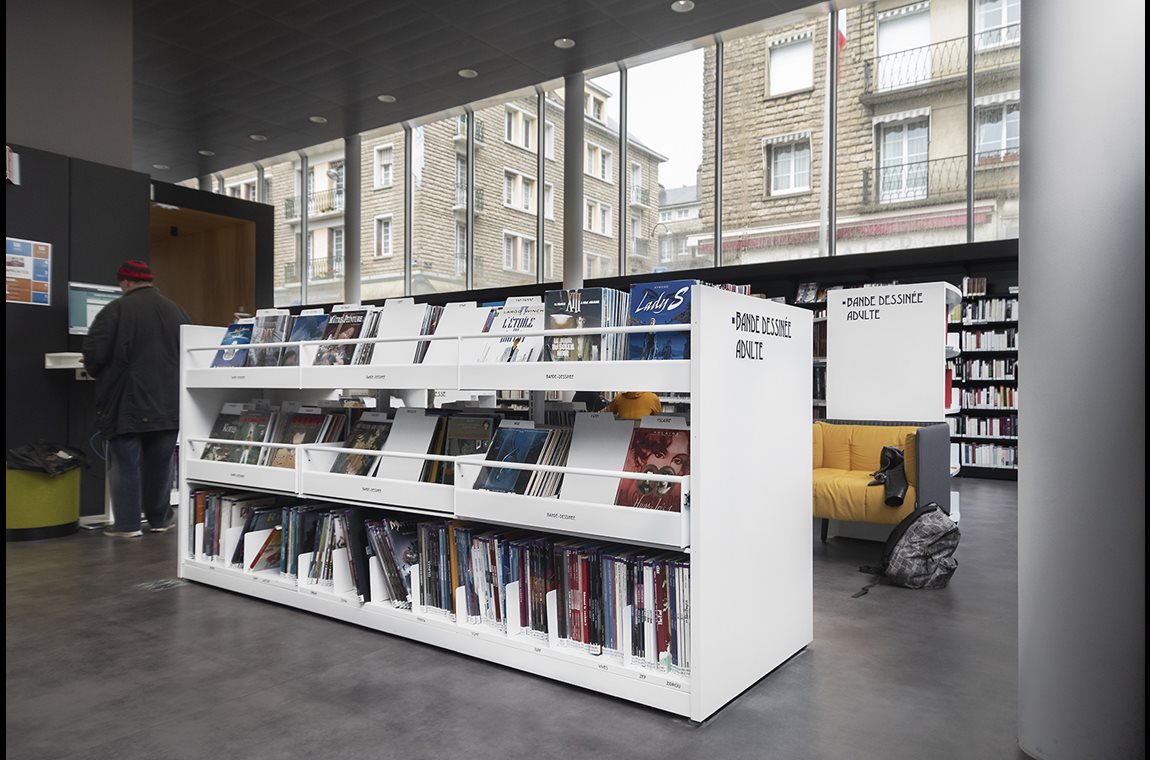 Lisieux Bibliotek, Frankrig - Offentligt bibliotek